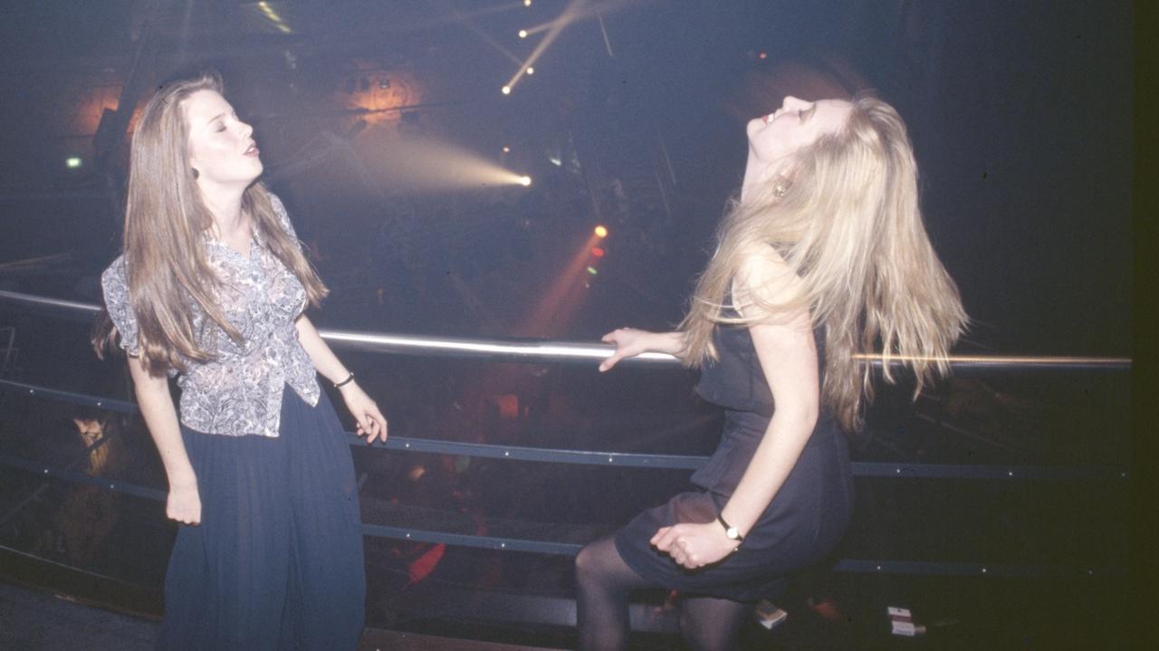 On the balcony of The Metro Nightclub. Picture: Rennie Ellis collection, courtesy State Library Victoria