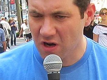 Billy Eichner kicks off season premiere of 'Billy on the Street' TV Fuse show. <P> Pictured: Billy Eichner <P><B>Ref: SPL713012 040314 </B><BR/> Picture by: Rick Davis / Splash News<BR/> </P><P> <B>Splash News and Pictures</B><BR/> Los Angeles: 310-821-2666<BR/> New York: 212-619-2666<BR/> London: 870-934-2666<BR/> photodesk@splashnews.com<BR/> </P>