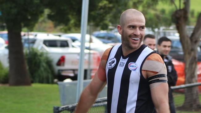 Parkside WRFL playing assistant coach Shaun Campbell. Picture: Vladimir Bera