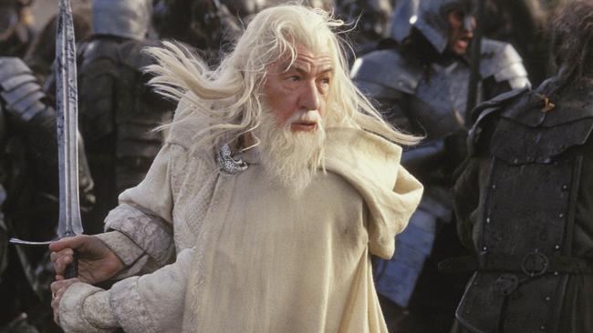 Ian McKellen as Gandalf in the film trilogy The Lord of the Rings. The novels by JRR Tolkien are to be adapted into an Australian stage spectacular.