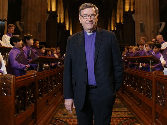 Anglican Archbishop of Sydney Glenn Davies. Picture: Britta Campion