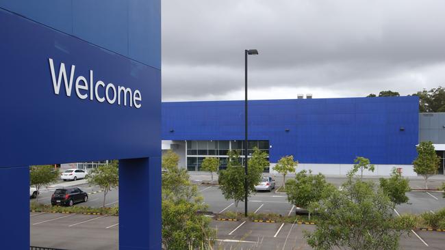 The old Masters building at Highland Park, Nerang which is set to be redeveloped as a new megachuch for Hillsong. Picture Glenn Hampson