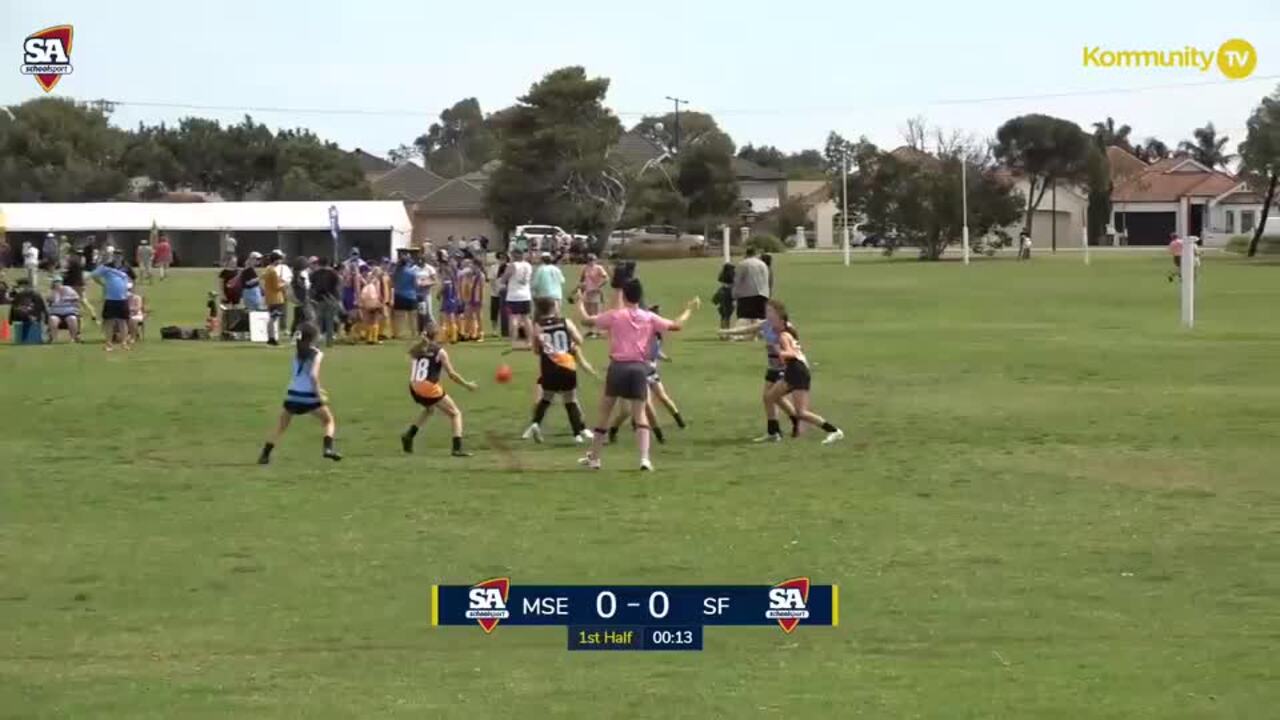 Replay: Mid-South East v Southern Fleurieu (Div 1) - 2024 Sapsasa Girls Footy Carnival Day 1