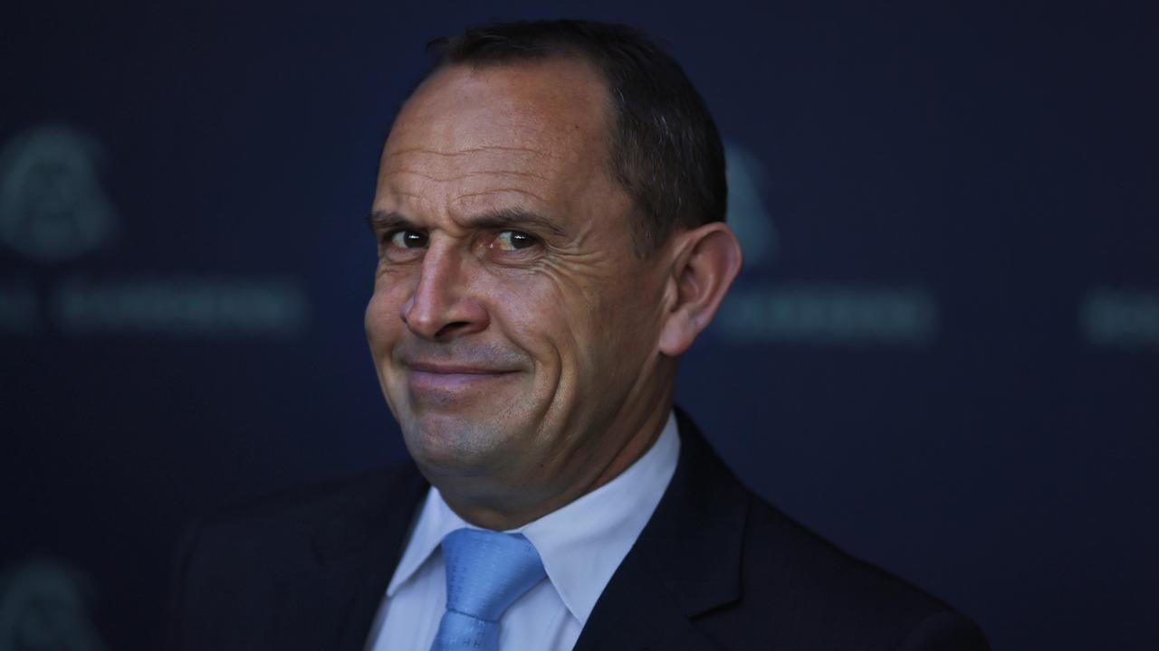 Chris Waller’s import Soulcombe has attracted plenty of bets for his local debut at Flemington on Saturday. Picture: Mark Evans-Getty Images