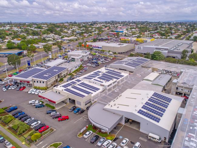 Planet Ark Power installed Australia's largest privatelyowned solar and smart battery rooftop power station onsiteat Llewellyn Motors 18 months ago.