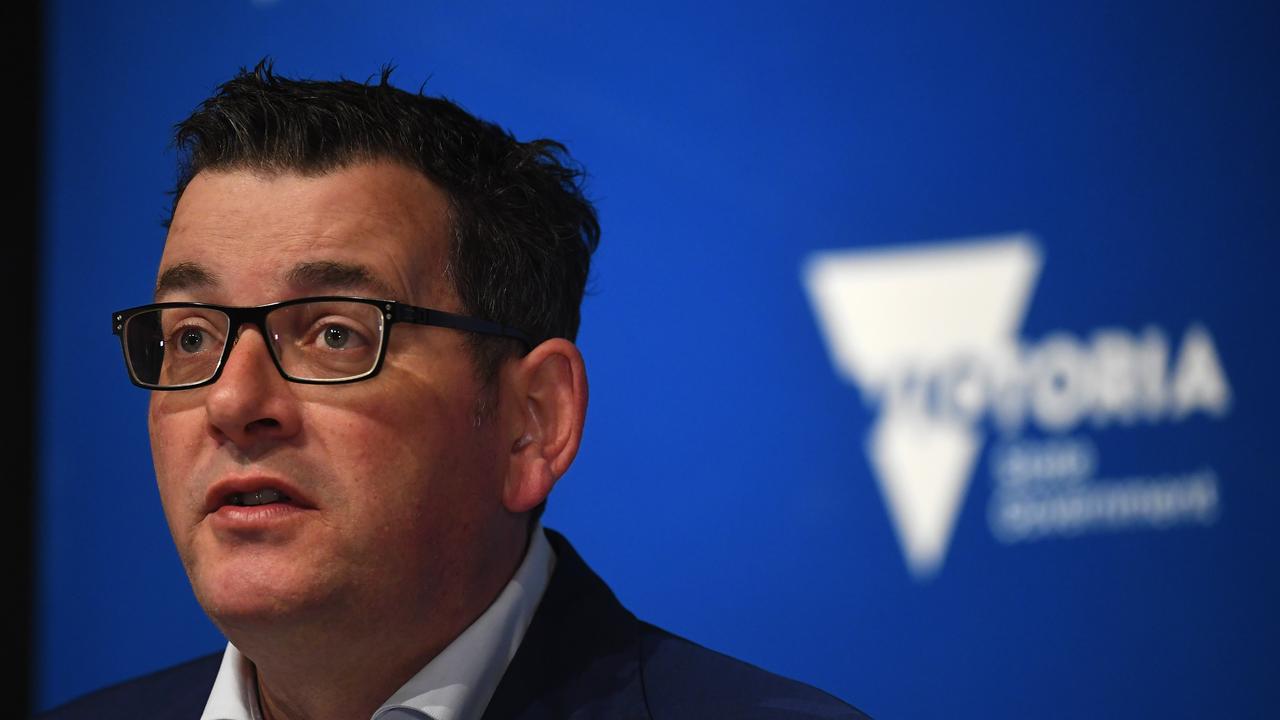 Victorian Premier Dan Andrews has requested assistance from the Australian Defence Force. Picture: AAP/James Ross