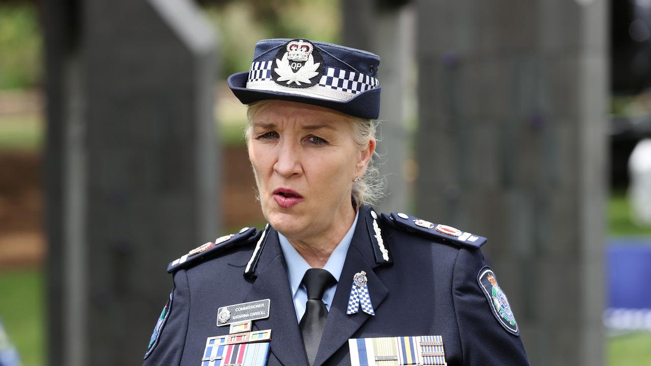 Queensland Police Commissioner Katarina Carroll. Picture: Liam Kidston.