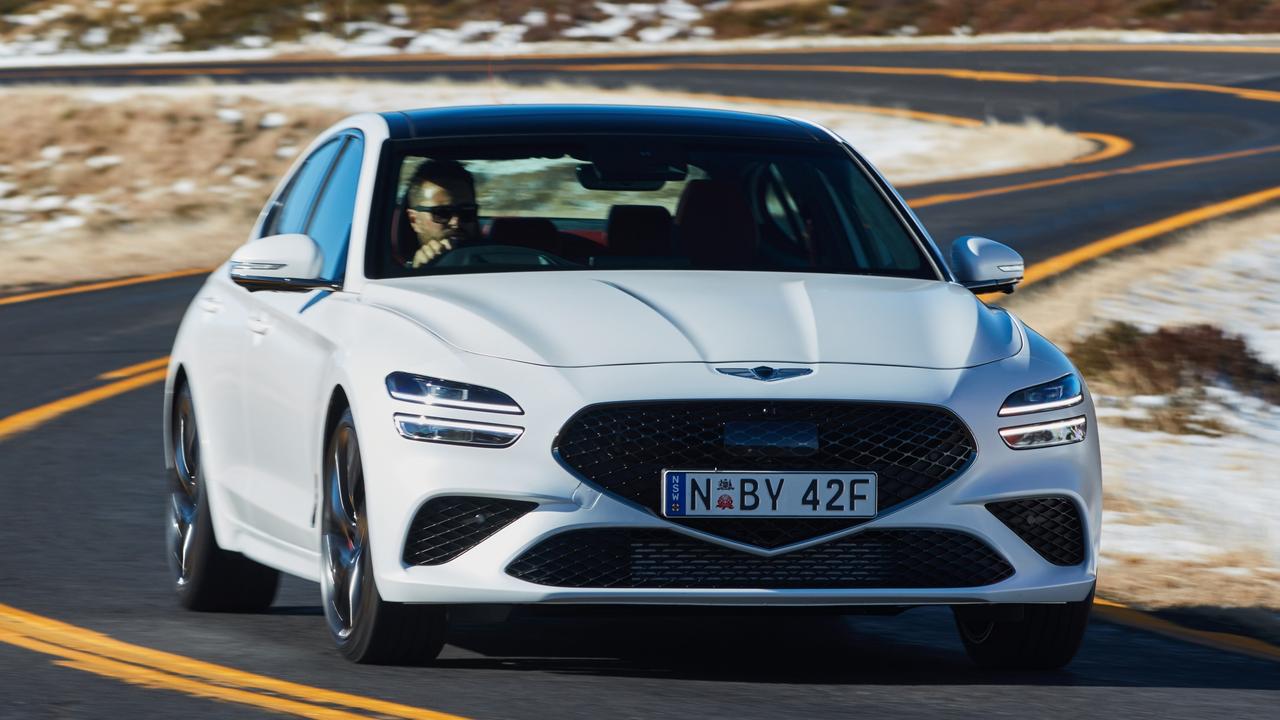 The G70 is one of the better driving luxury mid-size sedans.