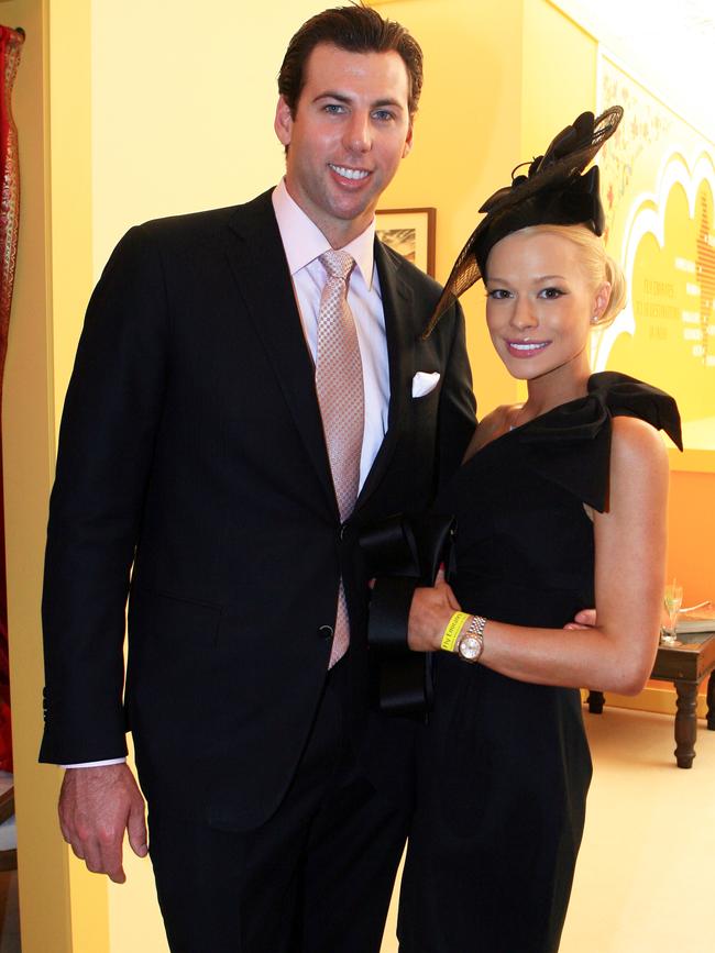 Grant Hackett and wife Candice Alley separated in 2012.