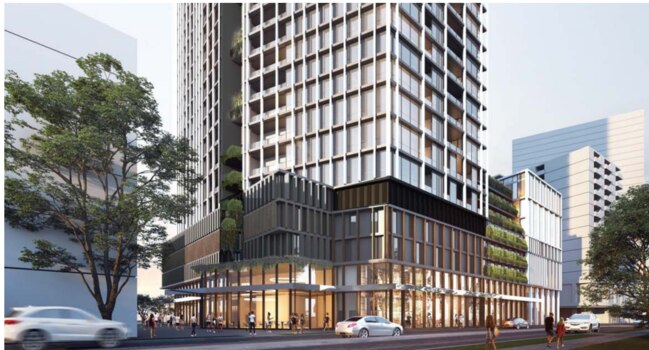 Artist impression of the finished development. Credit: Atlas Urban