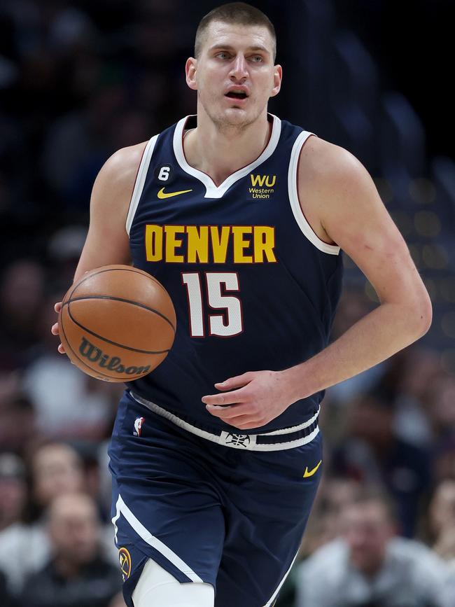 Nikola Jokic is the heart and soul of the Denver Nuggets. Picture: Getty Images