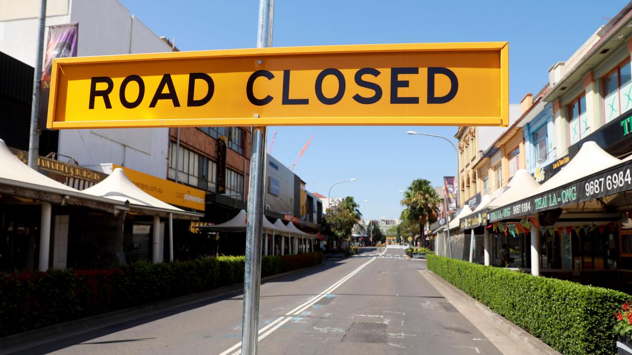 Before construction works started at Church St on February 1, 2020. Picture: Angelo Velardo