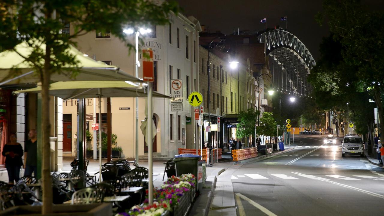 A raging Saturday night in the Harbour City. Picture: Jonathan Ng