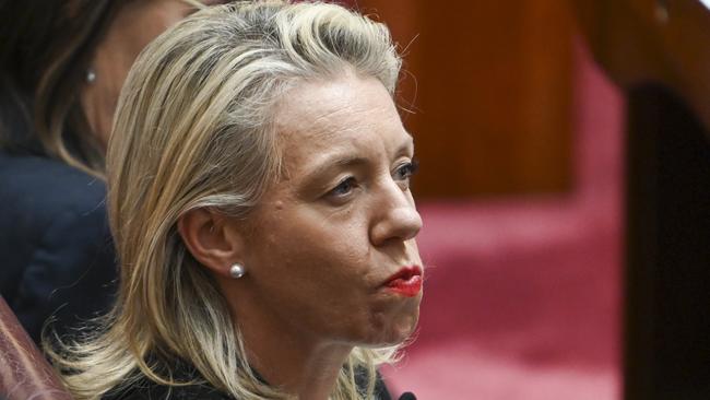 Coalition senator Bridget McKenzie says she does not ‘like to hold others to a standard I’m not prepared to subject to myself.’ Picture: NewsWire / Martin Ollman