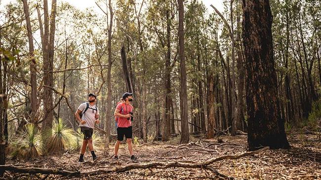 Livingstone multi-use track is the perfect loop for bushwalking, mountain biking or horse riding Picture: Facebook