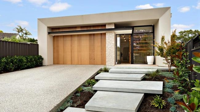 The St Georges home features a stunning modern design. Pic: realestate.com.au