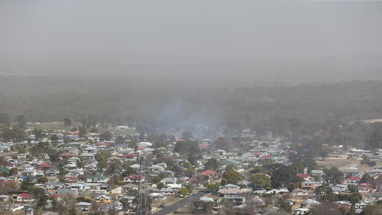 View from Mount Marlay over Stanthorpe. Picture: AAP/Image Sarah Marshall