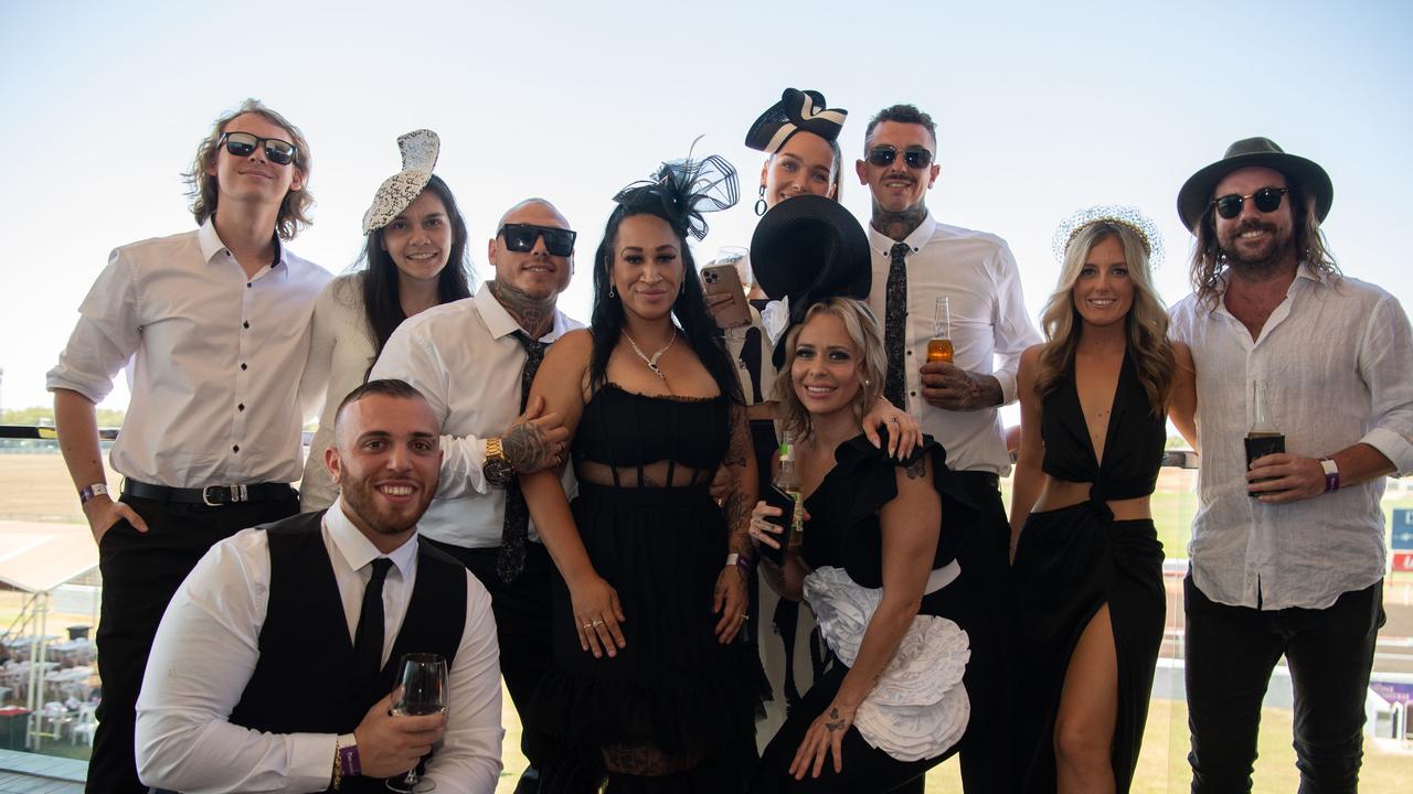 Tamaras group at the 2024 Darwin Cup Carnival Derby Day. Picture: Pema Tamang Pakhrin