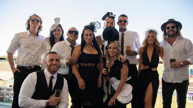 Tamaras group at the 2024 Darwin Cup Carnival Derby Day. Picture: Pema Tamang Pakhrin