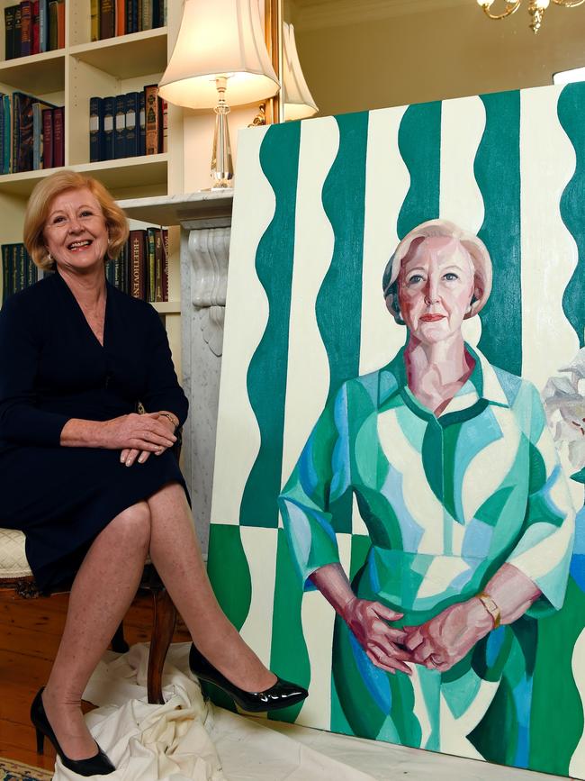 Gillian Triggs was immortalised by for the Archibald Prize in 2017. Picture: Martin Philbey