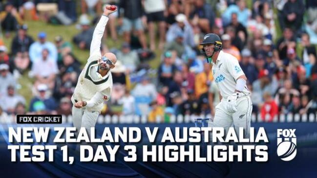 New Zealand v Australia: Test 1, Day 3 Highlights