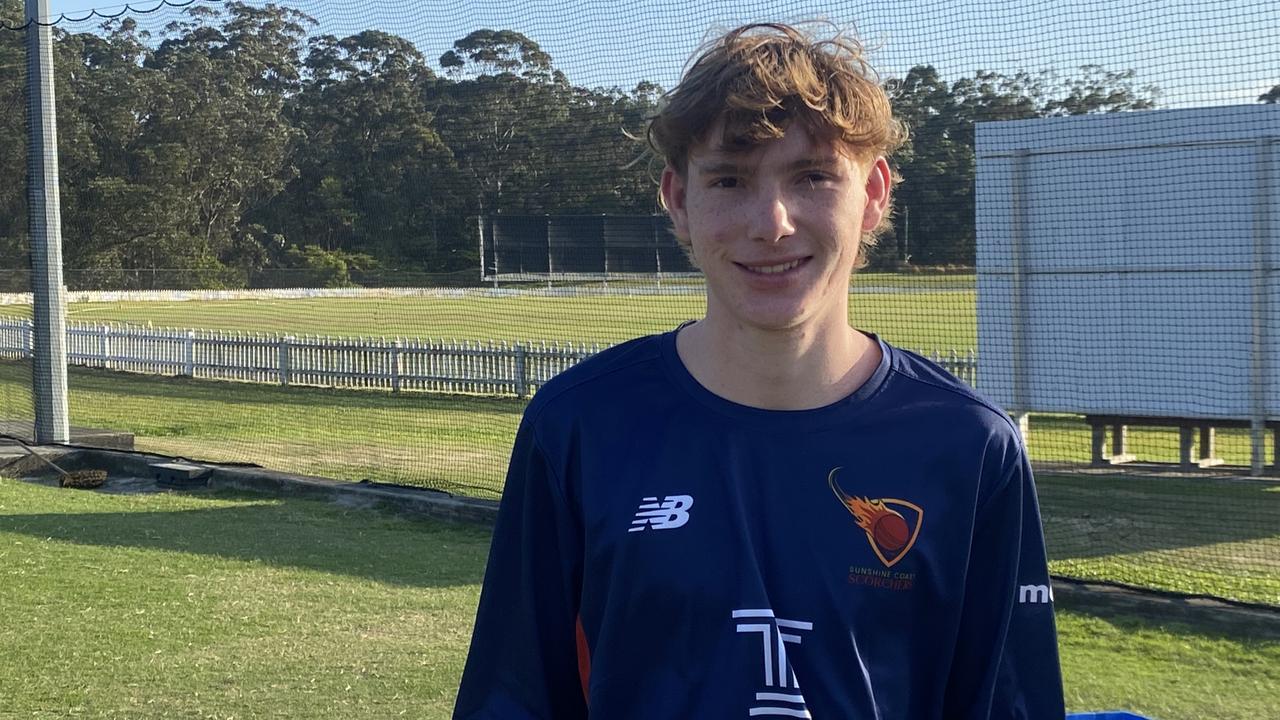 Sunshine Coast Scorchers Lord Taverners talent Will Dodunski.