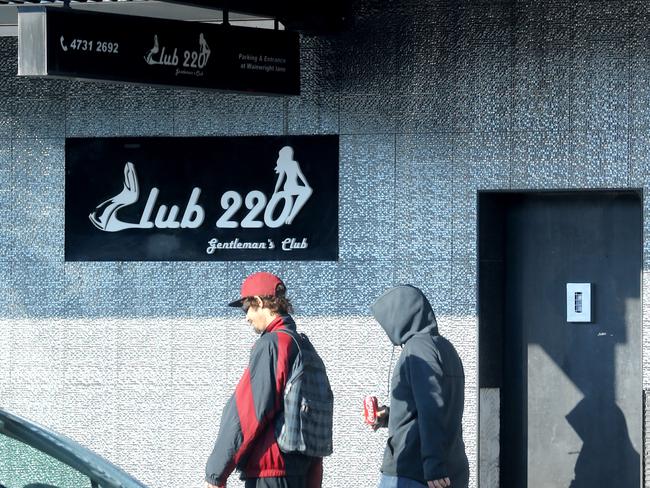 A former receptionist for Club 220 claims she regularly booked clients for the accused drug mule.