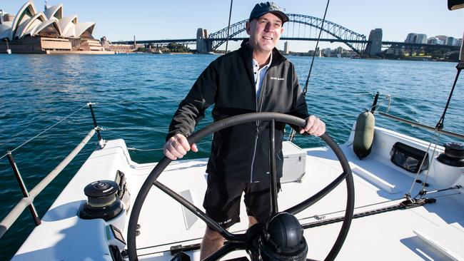 Matt Allen os the skipper and owner of the Sydney to Hobart winner Ichi Ban.