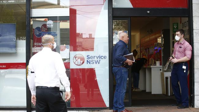 Businesses will be allowed to claim their government voucher as a rebate through ServiceNSW offices. Picture: John Appleyard