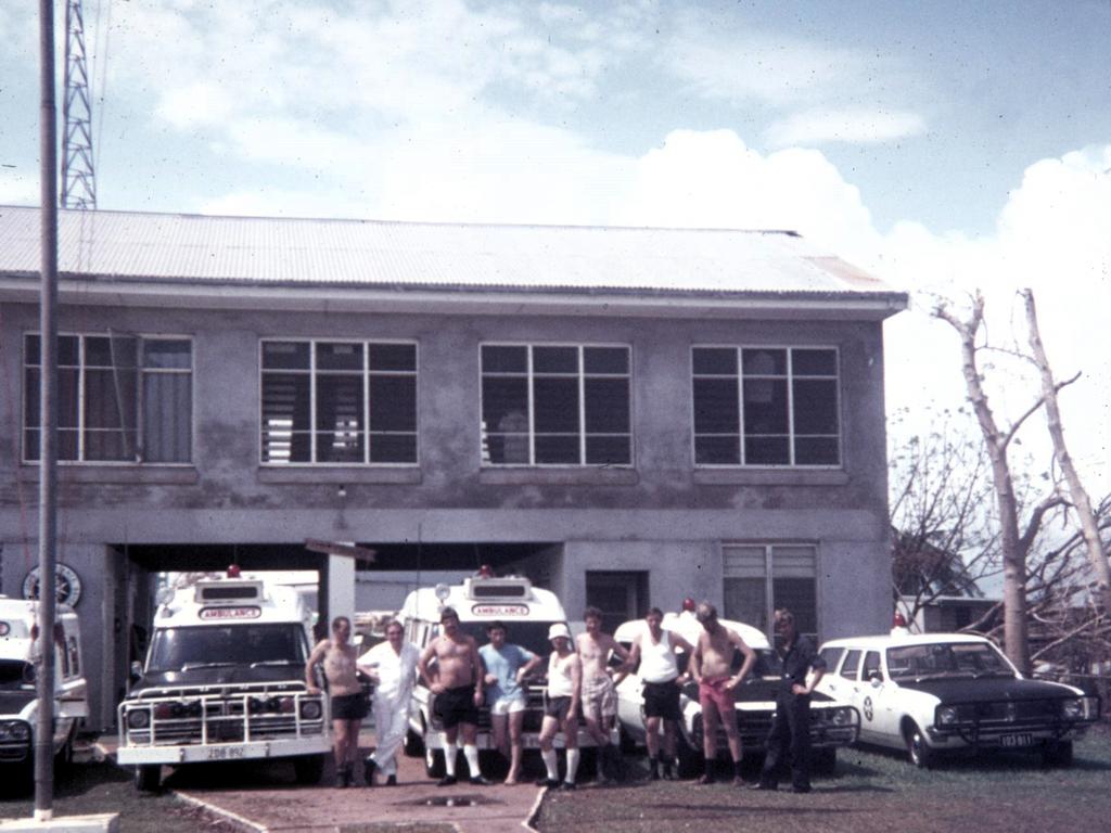 Ambulance crew at headquarters in Darwin. Picture: Supplied