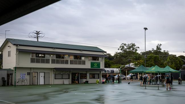 The new clubhouse.