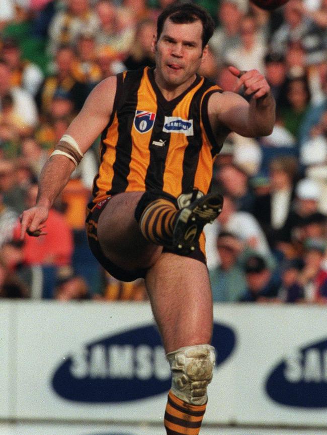 Jason Dunstall was one of the Big Four forwards during the Club 10 days.