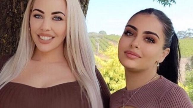 Adelaide mum Evie Leana (left) earns up to $10k a month after her daughter inspired her to start her own OnlyFans page. Photo: Instagram/evieleana_