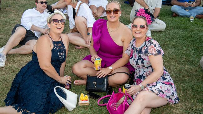 Thousands of people descended at the 2024 Darwin Cup Carnival, Fannie Bay. Picture: Pema Tamang Pakhrin