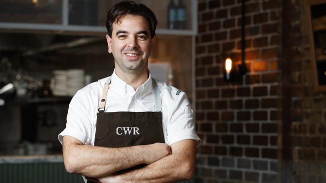 Sandro Di Marino, Head Chef at the Coogee Wine Room. Picture: Steven Woodburn