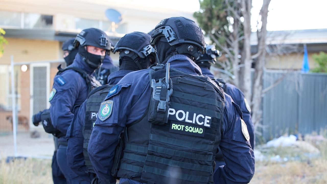 The NSW Police riot squad was required to be called into Moree recently.