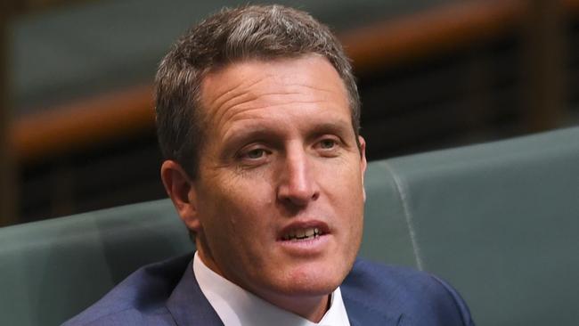 Labor backbench MP Josh Wilson reacts during House of Representatives Question Time at Parliament House in Canberra, Thursday, February 14,  2019. (AAP Image/Lukas Coch) NO ARCHIVING