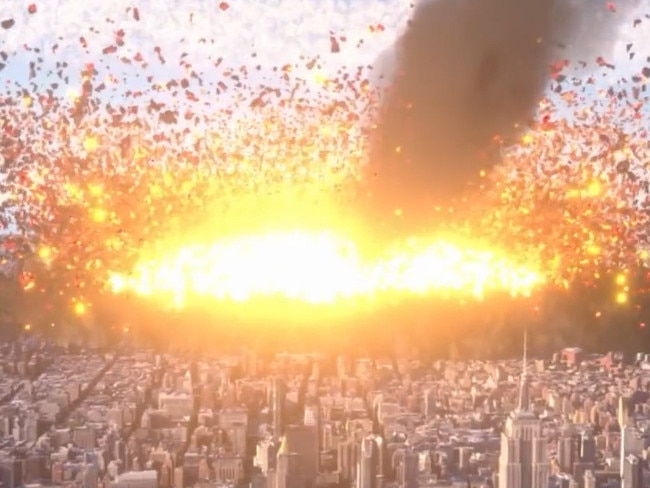 Chilling animations depict the apocalyptic impact that “city-killer” asteroid YR4 2024 could have if it did hit Earth.