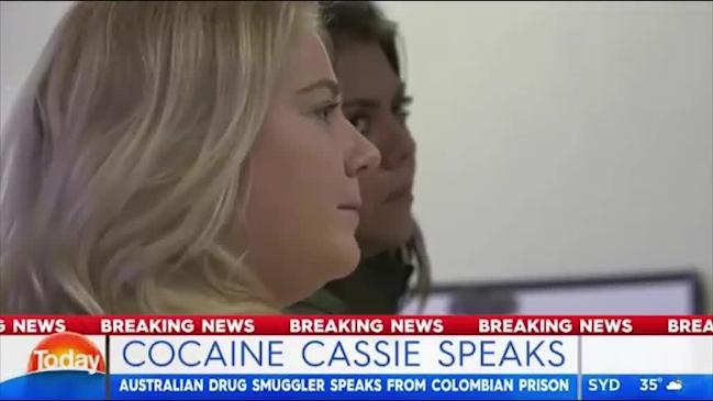 Cassie Sainsbury calls Kyle and Jackie O from Colombian prison