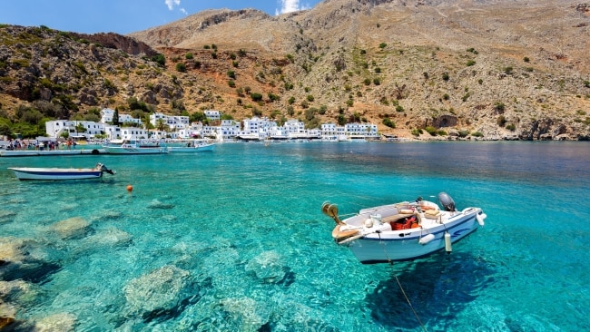 Crete has spectacular beaches and all-inclusive resorts.