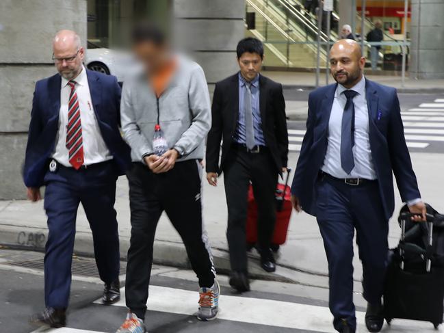 Michael Charles Pryde was extradited from Queensland to NSW on Thursday night. Picture: NSW Police