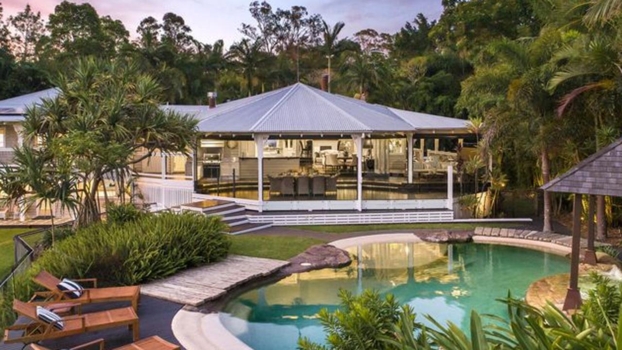 Inside one of the Sunshine Coast’s many dreamy backyards.