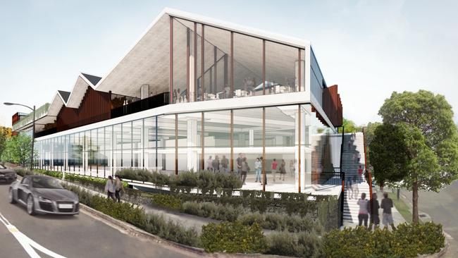 An artist’s impression of a section of the proposed redevelopment of Forestway Shopping Centre that has taken more than two years to finalise. Picture: Supplied