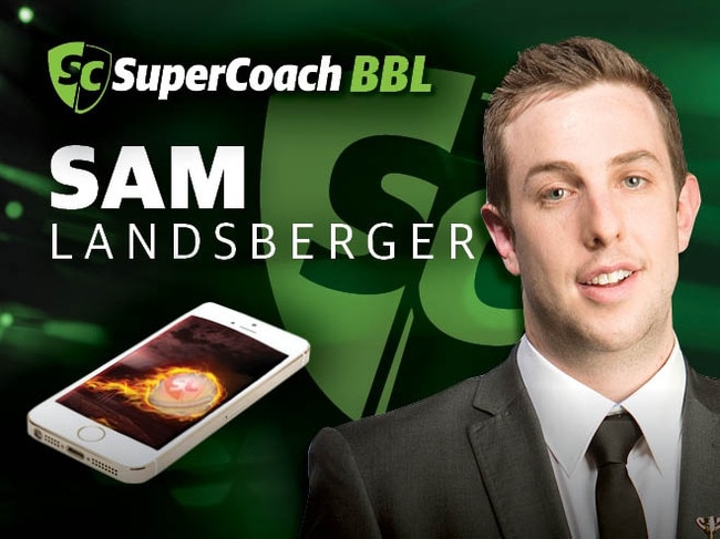 Sam Landsberger SuperCoach BBL team reveal promo.