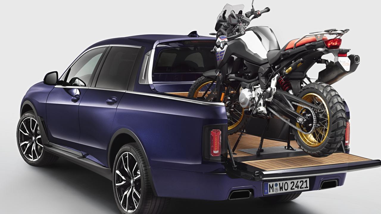 BMW’s mechanics have built a ute version of the new X7 SUV.