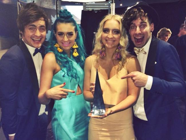 Brissie band Sheppard were stoked with their ARIA win.