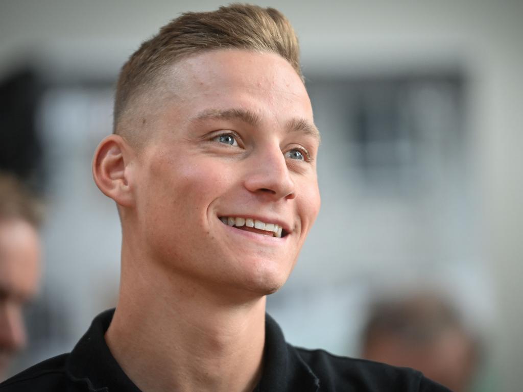 Dutch cyclist Mathieu van der Poel pleaded guilty to assaulting two teenage girls in Sydney over the weekend. Picture: David Stockman / Belga / AFP / Belgium OUT