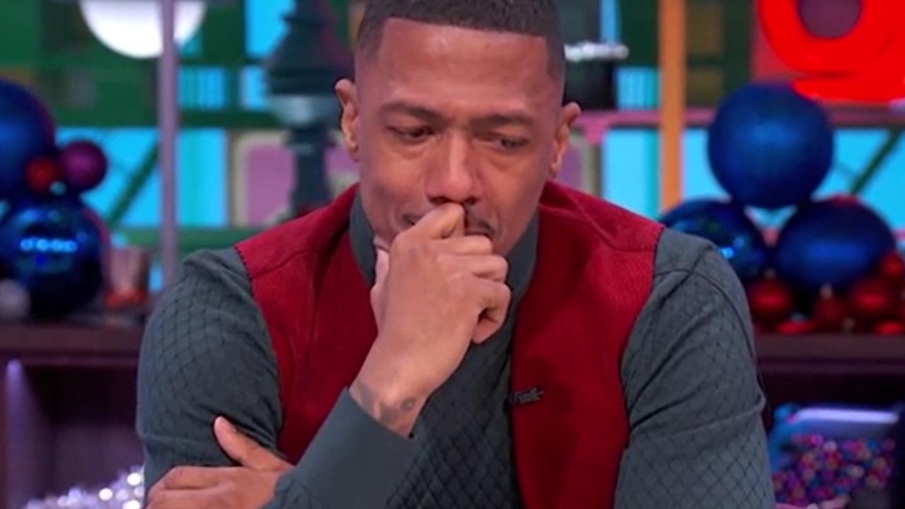 Nick Cannon broke down in tears as he spoke about losing his son to cancer.