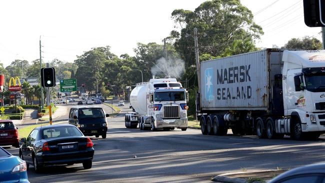 Blacktown Rd near Blacktown Mega Centre.