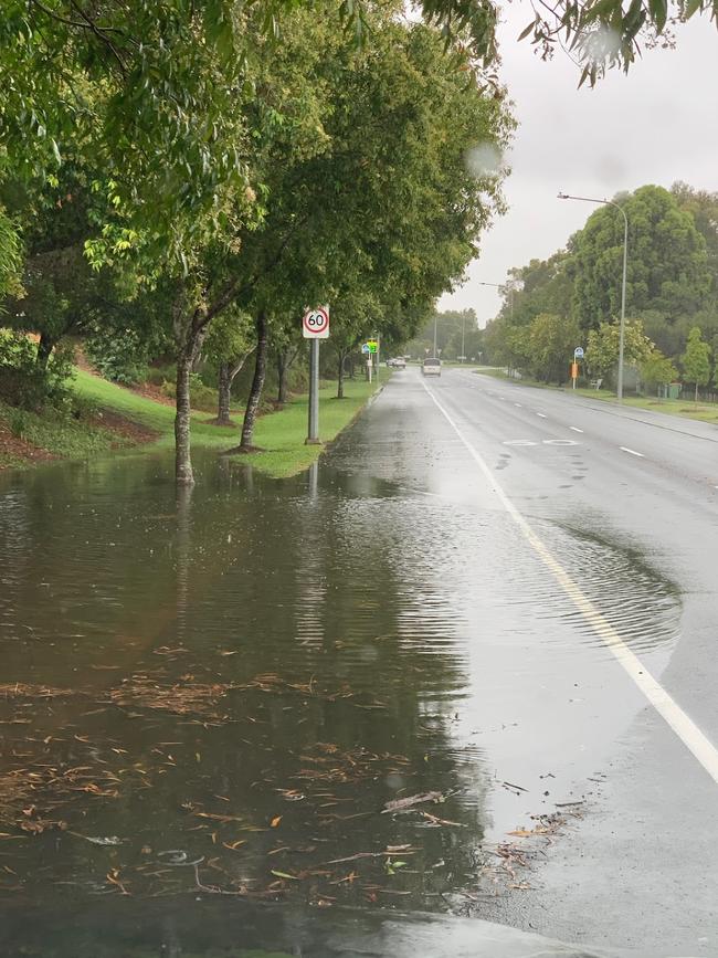 Surface flooding at Pacific Pines